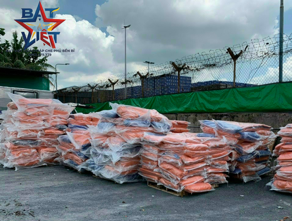 Bạt xanh cam giá rẻ