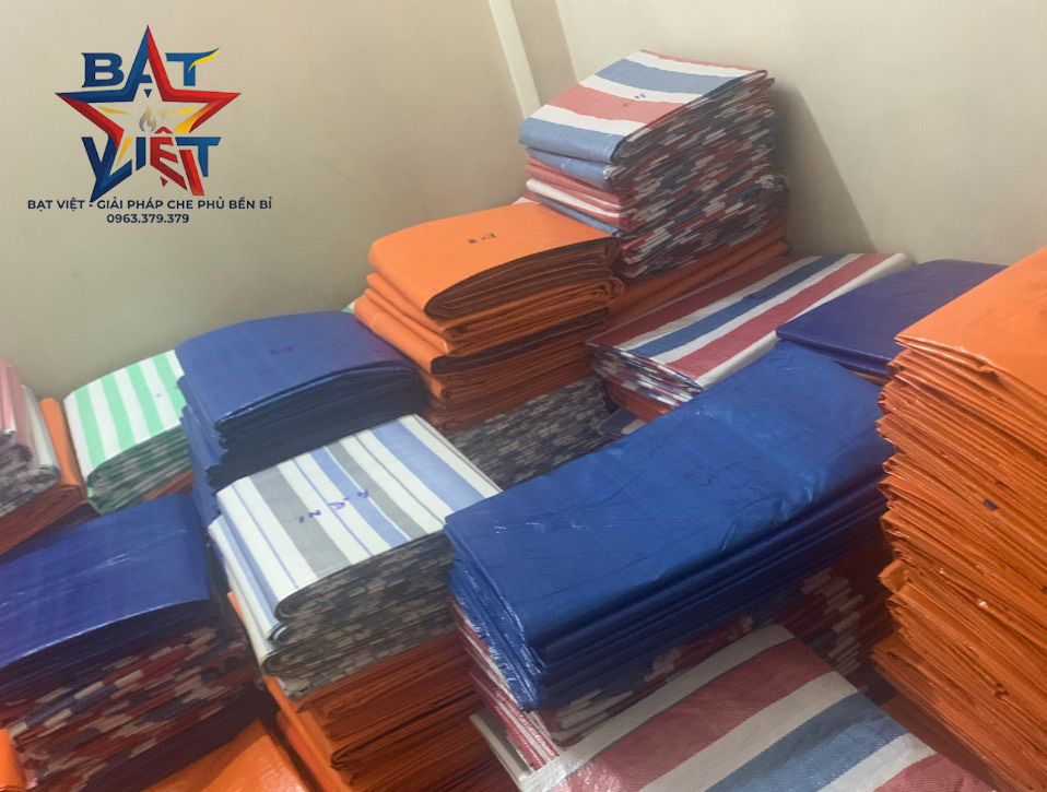 Bạt xanh cam giá rẻ